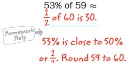 lesson 6 homework practice estimate with percents answer key